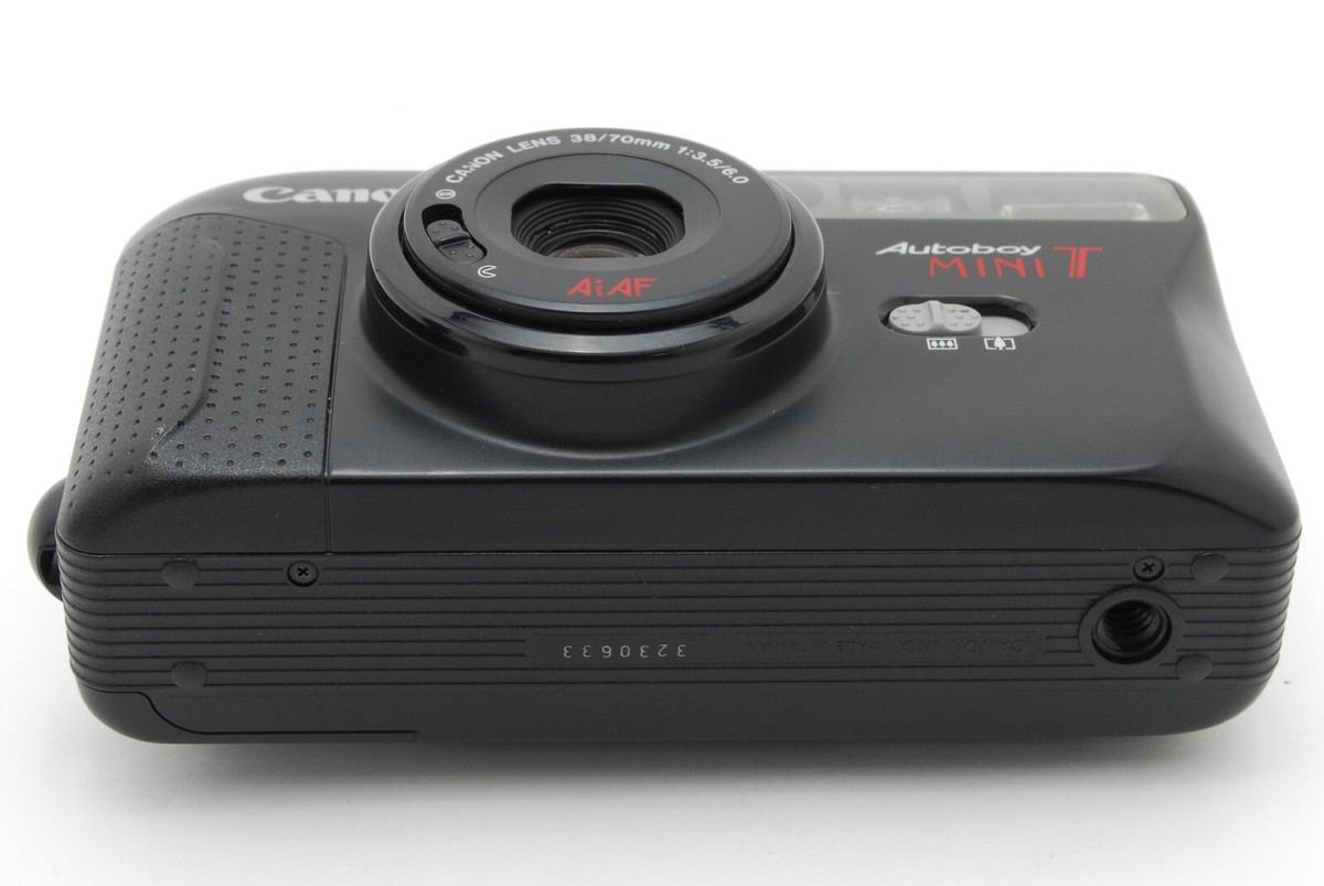 Read [Near MINT] Canon Autoboy Mini T Black Point & Shoot 35mm