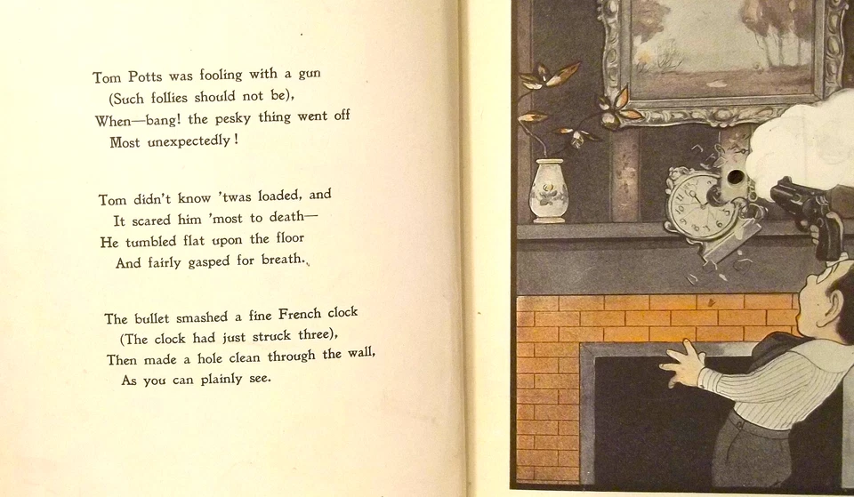 The Hole Book Peter Newell 1908 TRUE First Edition Fine Condition - Image 2 of 4