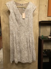 New Michael Kors Linen Dress. Size 10. Made in Italy. Original Price $1050.