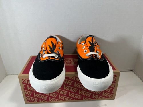 VANS ERA CANNABIS LOW UNISEX MEN SIZE 6 = WOMEN SIZE 7.5 SHOES BLACK/ORANGE NEW - Bild 7 von 9