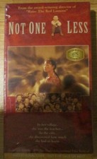 Not one Less VHS 1999 Brand New   