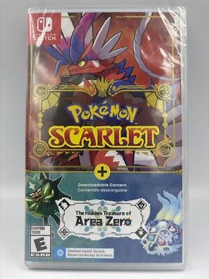 Pokemon Scarlet + The Hidden Treasure Of Area Zero Nintendo Switch Spiel