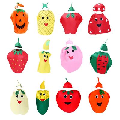 Kinder Obst Kostüm Outfit Cosplay Verkleiden Kinderkostüm für Mottoparty