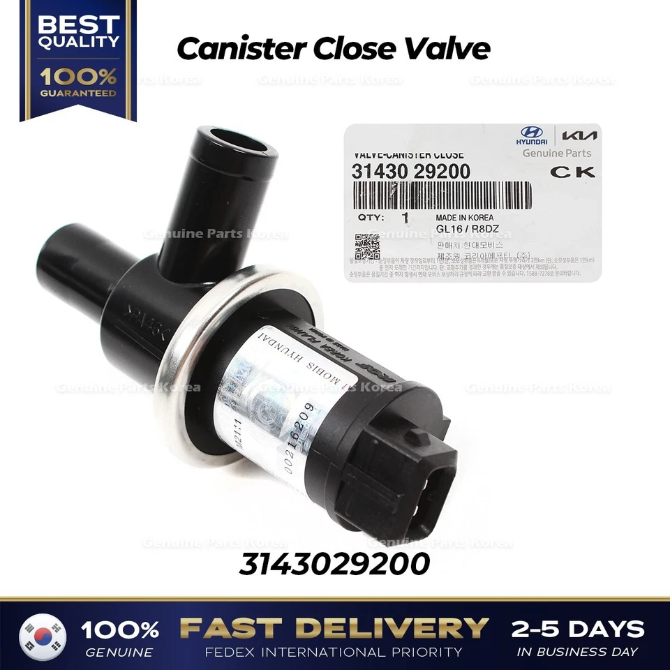 ⭐Genuino⭐ Válvula de cierre de bote 3143029200 para Hyundai Accent Elantra Kia Optima Foto 4 de 4