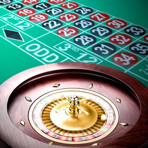 Brybelly Deluxe Wooden Roulette Wheel Set18" Red/Brown Mahogany with Double-Z... - Picture 5 of 7