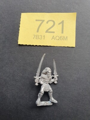 CITADEL WARHAMMER FB WOOD ELF WARDANCER SWORDS 2 METAL OOP GW