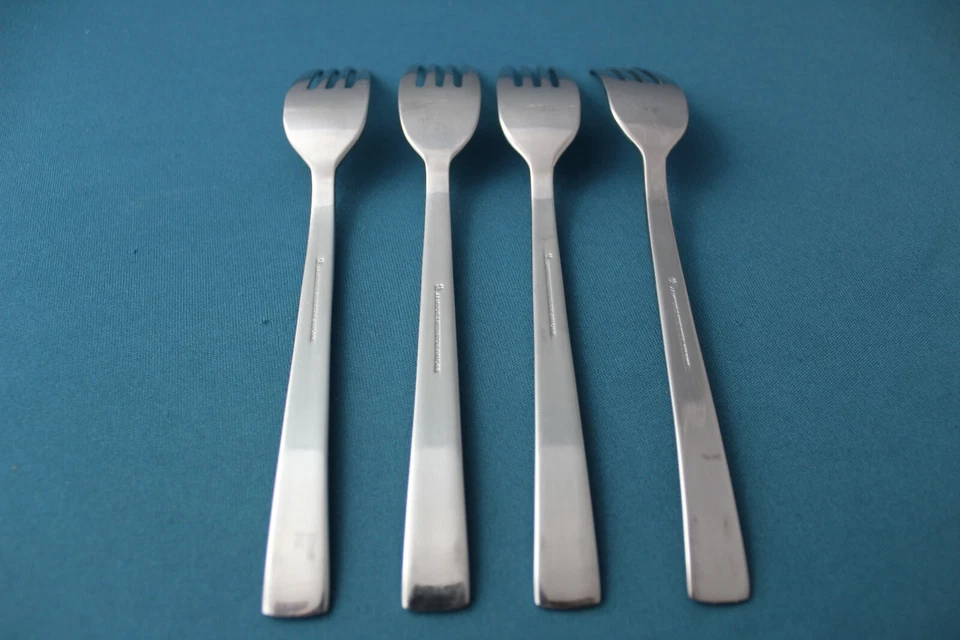 4 tenedores de ensalada JA Henckels PAVILLION 18/10 acero inoxidable 6 7/8" Foto 4 de 4