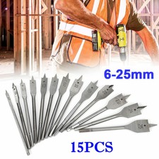 Black and Decker 9//16/" Wood Boring Paddle Drill Bits Set of 12