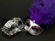 Couple Masquerade Ball Mask Pair Costume Birthday Dance Prom Halloween Party