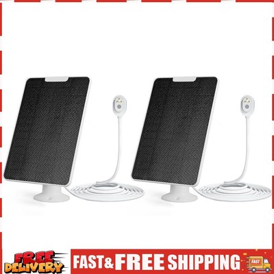 10W Solar Panel Kit 360 Adjustable Bracket for Wireless Outdoor Security Camera 