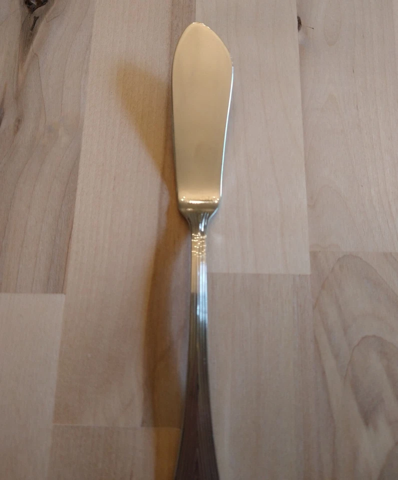 Нож для масла Vera Wang Wedgwood LARIAT NOUVEAU 6 7/8 дюйма столовые приборы из нержавеющей стали - Изображение 3 из 4