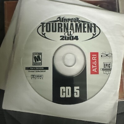 Unreal Tournament 2004 (PC CD-Rom) 6-Discs Set, Manual | eBay