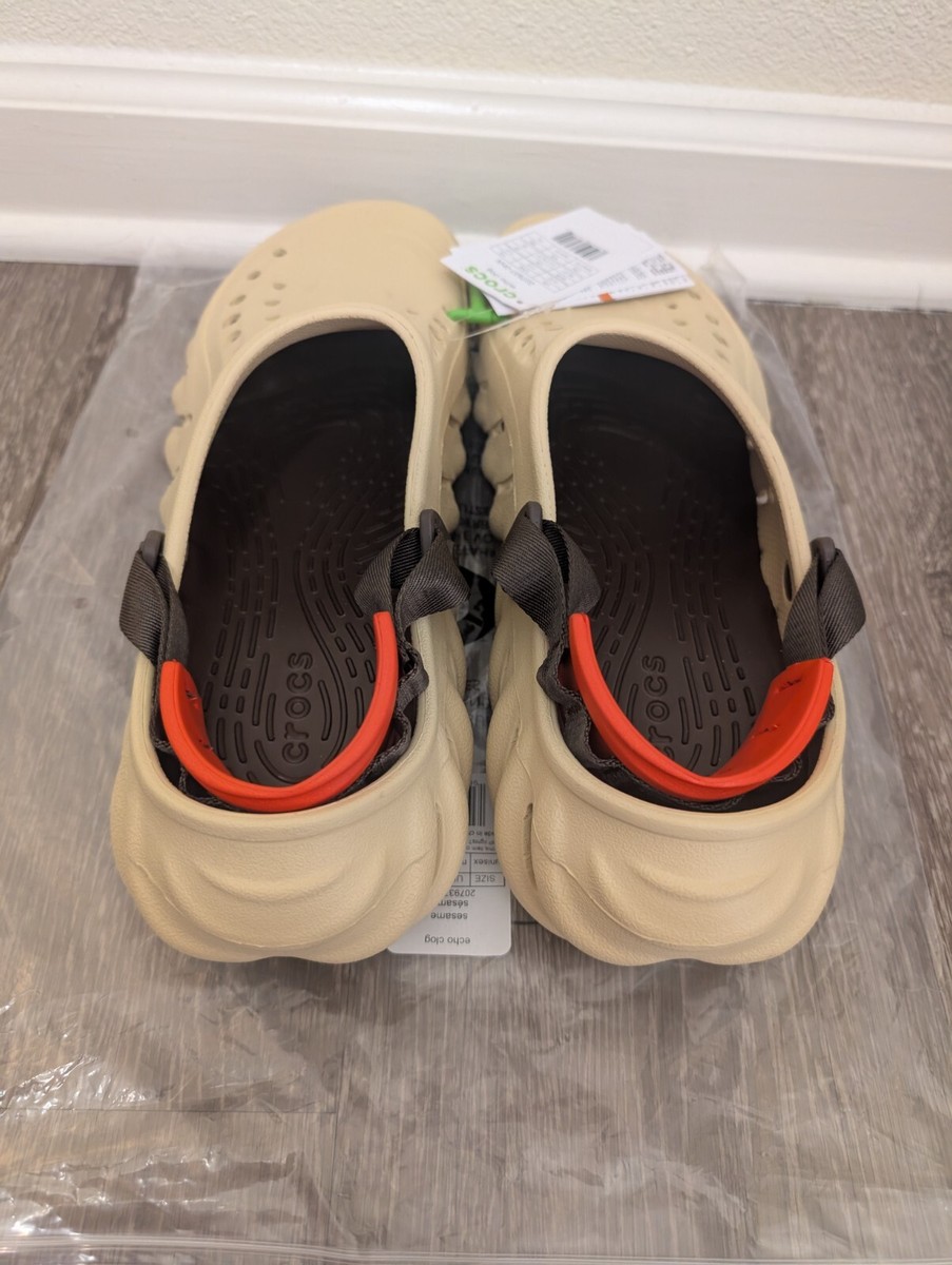 Crocs Echo Clog Sesame Unisex Men display picture 3