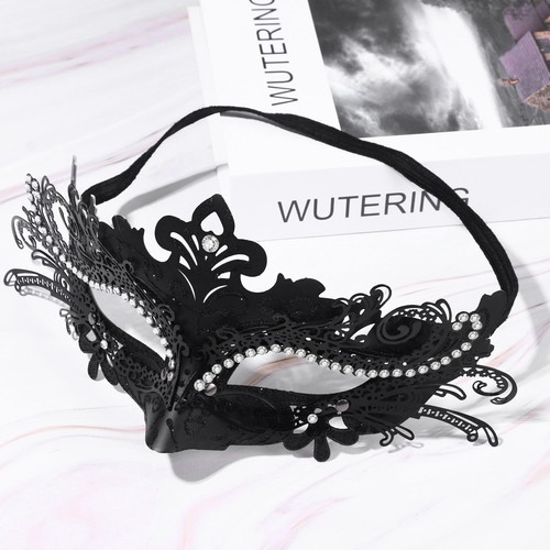Couple 2PCS Masquerade Venetian Masks Costume Ball Wedding Mardi Gras Prom Mask - Picture 10 of 12