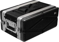 - SALWR4S - Lightweight 4 Space Compact ABS Rack Case - 4U PA DJ Amp Effects Sha