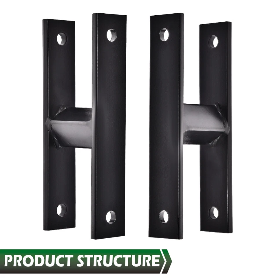 4WD Front Lift Shackles Kit Black Fit For 1999-2004 Ford F-250 F-350 Super Duty - Image 3 of 4