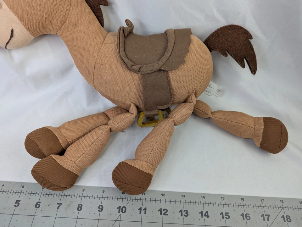 Toy Story Bullseye Horse Plush 14 Inch Thinkway Stuffed Animal Toy - Image 4 of 4