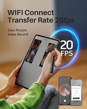 Wireless WiFi Otoscope Ear Scope Endoscope Clean Camera for iPhone iPad Android