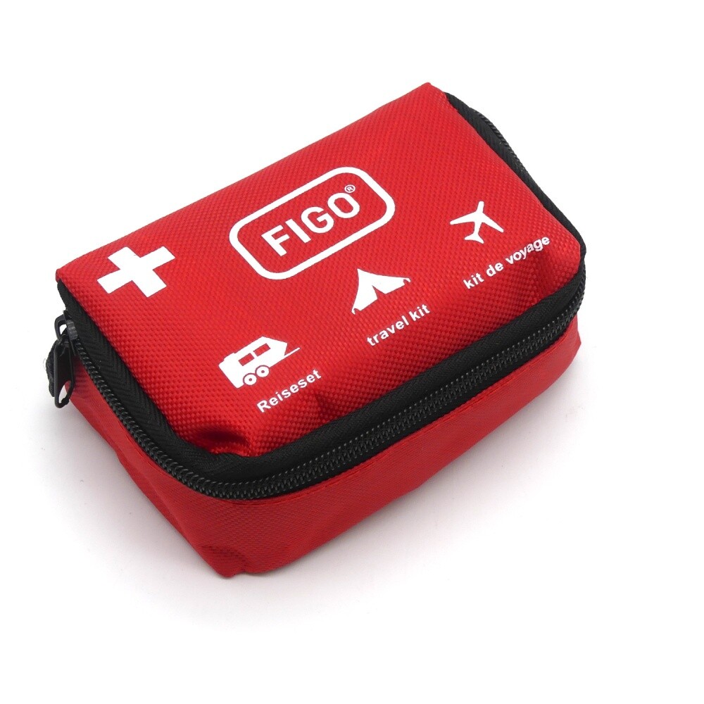 Figo Erste Hilfe Traveller Set 39-teilig Reiseset Notfallset Outdoor Wandern