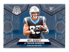 2024 Panini Mosaic Football #288 JaTavion Sanders RC NFL Debut Carolina Panthers
