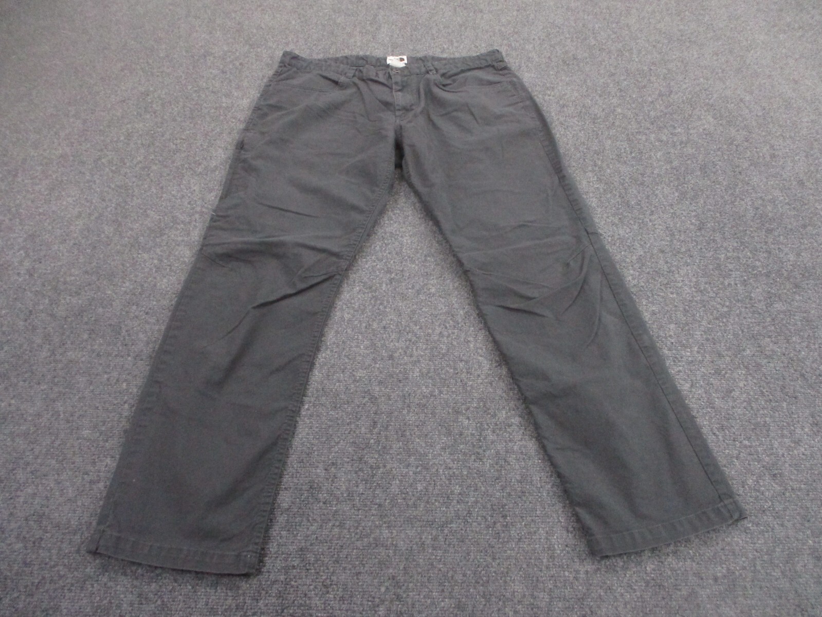 North Face Pants Adult 38 Gray Climbing Straight Leg Outdoors Hiking Casual Mens