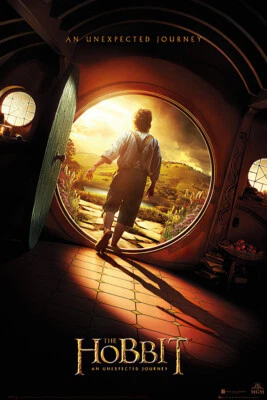 MOVIE POSTERS USA The Hobbit: An Unexpected Journey - Movie Poster (Teaser) (Size: 27" X 39")