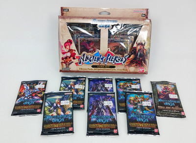 Battle Spirits Saga Ancient Heroes Lore Set L01 English w 8 Booster Pack Sealed