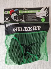 Gilbert Atomic Black Lightweight&nbsp;Headguard (Adult Size Small 55cm) New/Unused