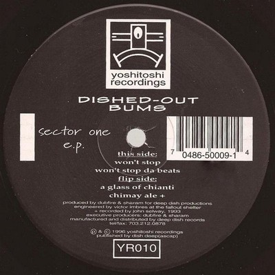 Dished-Out Bums - Sector One E.P. (12'', EP)