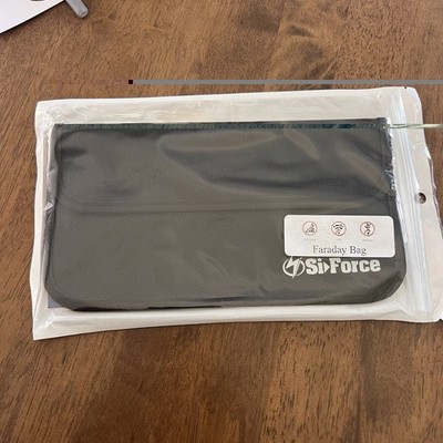 NEW SiForce Cell Phone Faraday pouch Signal Blocking Forensics Bag
