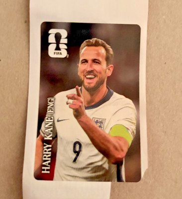 PANINI FIFA WORLD CUP 2026 STICKER - HARRY KANE - ENGLAND - COCA COLA