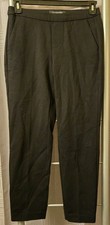 Liverpool Los Angeles Trouser Womens Sz 4 Black Check Pull On Stretch Dress Pant