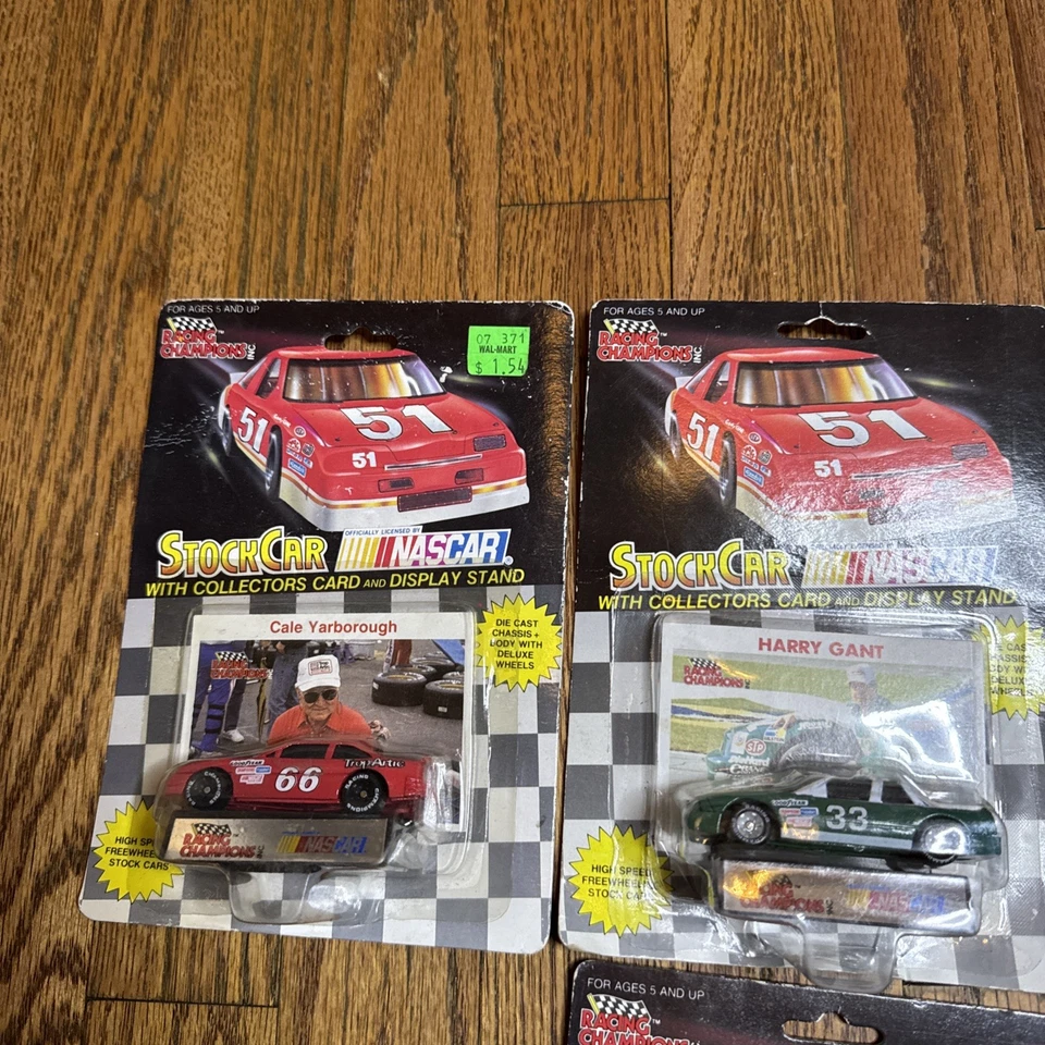 1991 Racing чемпионов 1:64 NASCAR литой запас автомобиля лот из 7 - Изображение 2 из 4