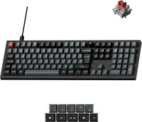 Keychron V6 8K Wired Mechanical Keyboard – Full‑Size UK Layout, 8000Hz Polling,