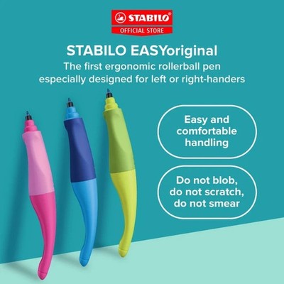 STABILO EASYoriginal Rollerball Pen Ergonomic Left & Right Handers