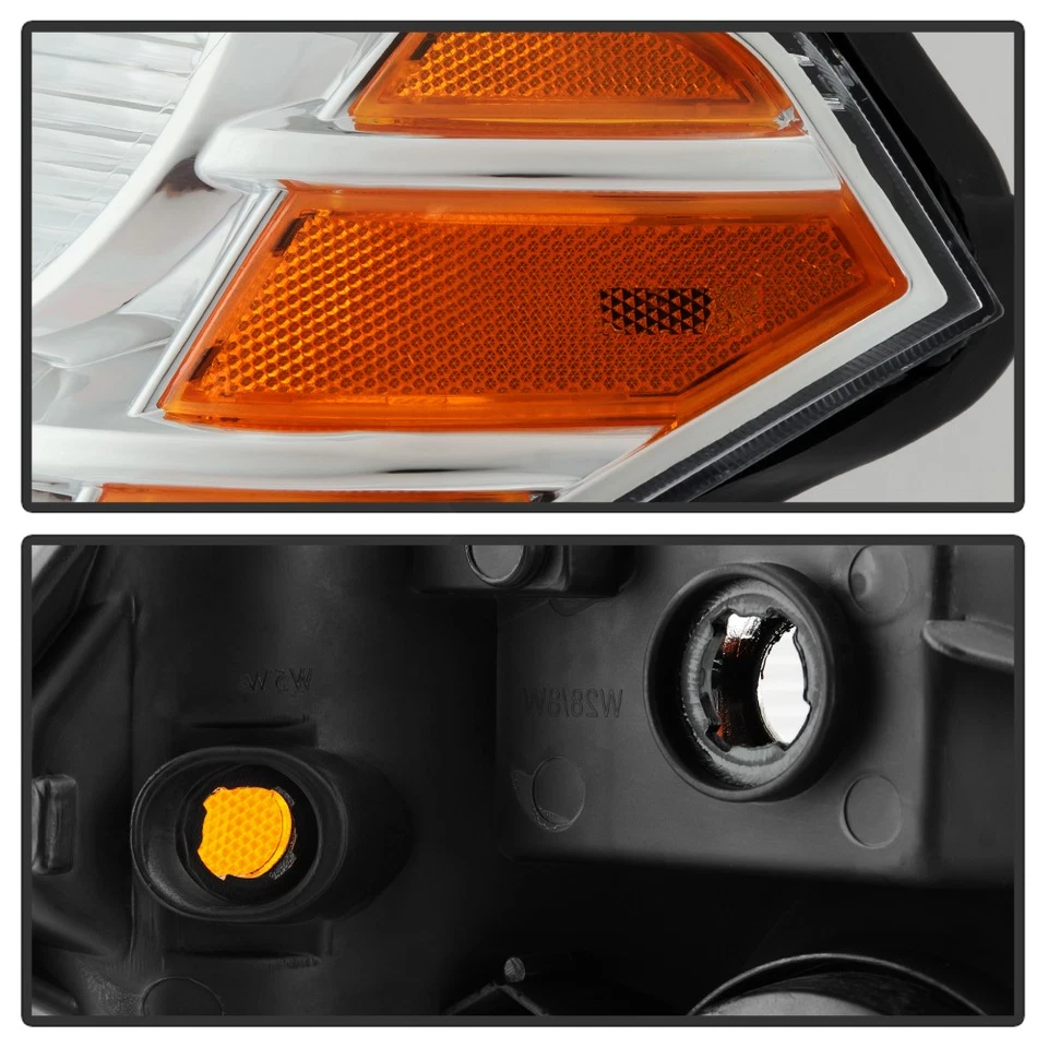 Faros Pathfinder cromados para 2008 2009 2010 2011 2012 faros izquierda+derecha Foto 4 de 4