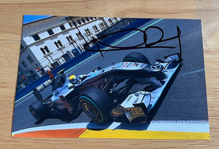 Nico Rosberg hand signed photo 15x10cm 2010 Mercedes W01