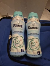 Downy 'Cool Cotton' In-wash Scent Booster Scented Beads 14.8OZ X2