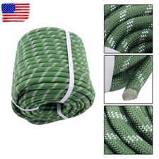 1/2" X 150' 48 Strand Braided Polyester Rope Arborist Tree Rigging Rope Green