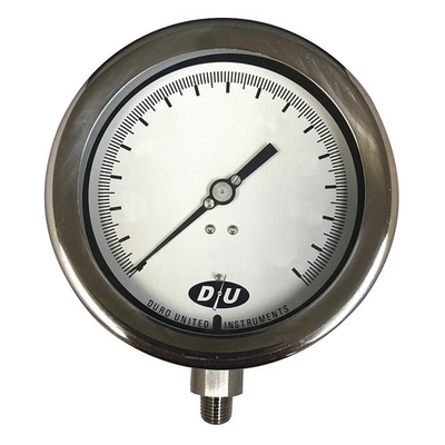 #ad DURO 4.2070313E7 Pressure Gauge 4 1 2quot; Dial Size 442Y07 $268.67