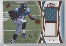 2012 Topps Prime Dual Relics Copper 4/25 Justin Blackmon #DR-JB 0s3