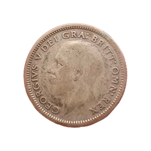 1926 George V Sixpence — photo from the most recent tracked eBay sale