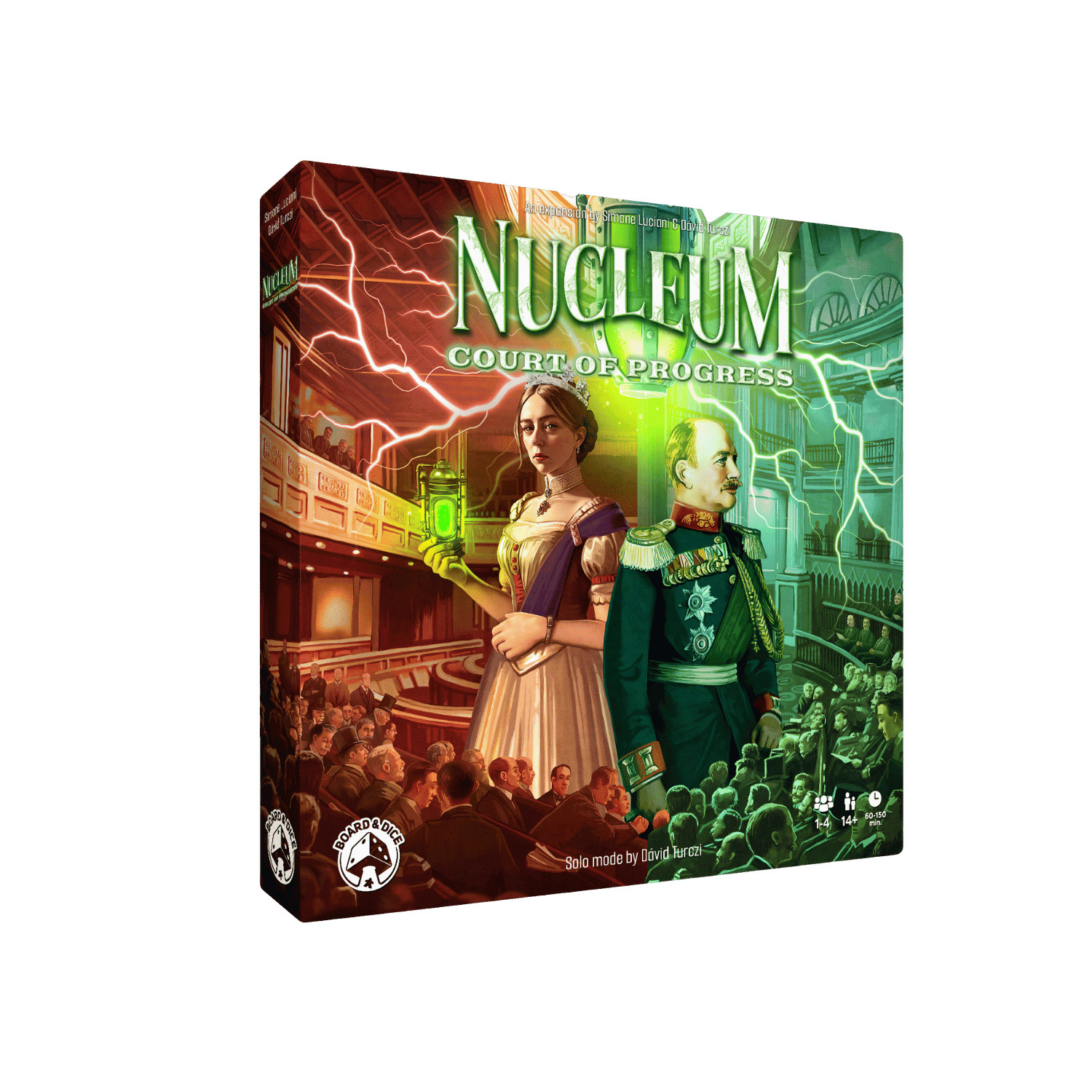Nucleum: Плата расширения Court of Progress и Dice BND0105