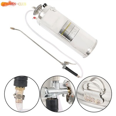 Pump Sprayer W/ Hose Adjustable Nozzle 1/1.5/2/3/3.5Gal Stainless Steel Sprayer