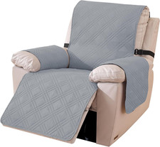 Copripoltrona Relax Reclinabile, Reversibile Copri Poltrona Con Braccioli Univer