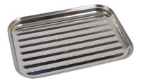 Bbq-Grillschale Aus Edelstahl 35X24Cm GrillzubehöR Pfanne GemüSeschale Grillkorb