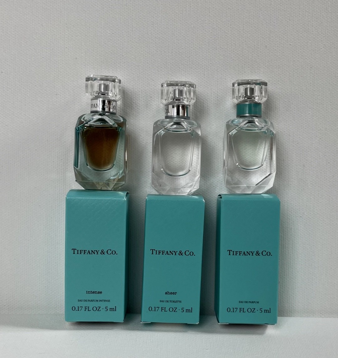その他 Tiffany & Co. Eau de Parfum 50ml& 5ml GIFT SET OF 3! TIFFANY & Co Eau De Parfum Mini 0.17oz-5ml EDP