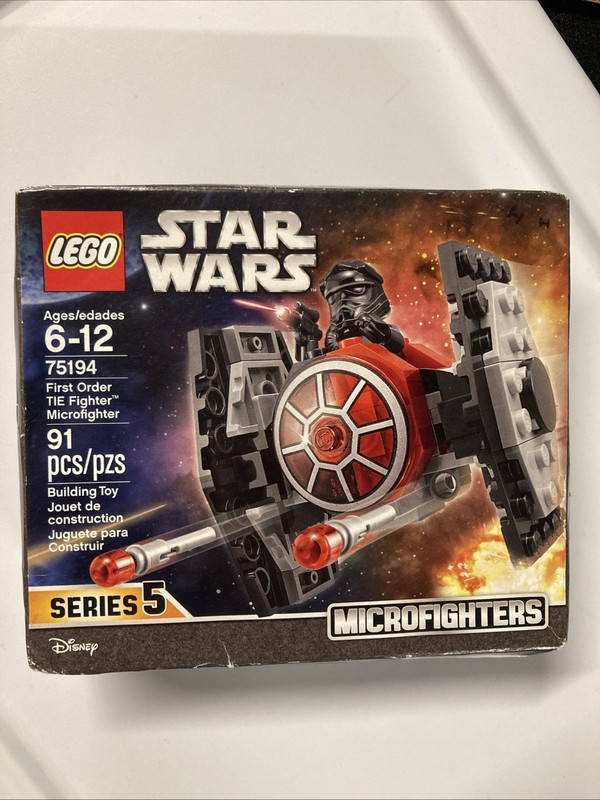 LEGO Star Wars 75194 1st Order TIE Fighter Microfighter NIB Retired
