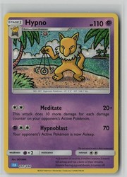 Hypno 012/034 Pokémon TCG Classic Holo Rare