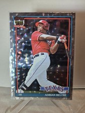 2026 Topps Series 1 - Adrian Beltre #T91-59 Silver Crackle - Texas Rangers - 5b